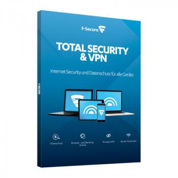 F-Secure Total Security & VPN (5 Device - 1 Jahr) MD