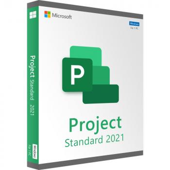 Microsoft Project Standard 2021 WIN ESD - EuroZone - all Lan