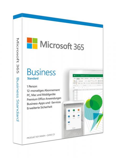 Microsoft 365 Business Standard (1 User / max. 15 Geräten (5