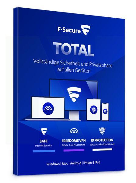 F-Secure Total Security & VPN (10 Device - 1 Jahr) MD
